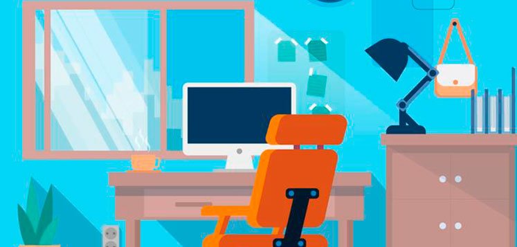 renovando colores en una oficina