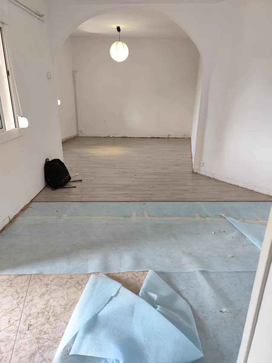 Obra casa en Sant Boi interior antes de reformar