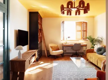 Mejora De La Eficiencia Energetica En Barcelona Salón Reformado Confortable Y Ahorro En El Hogar En Tus Facturas Energéticas