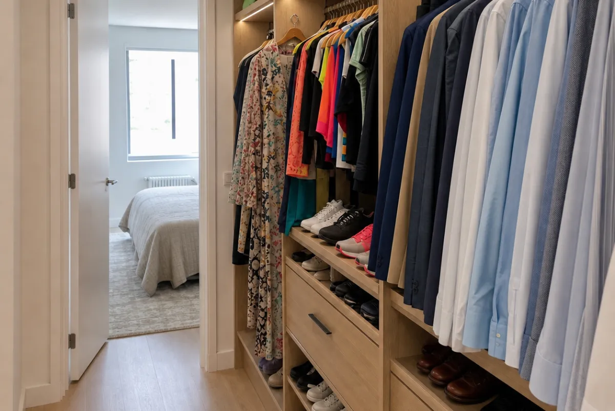 Reforma De Dormitorio En Suite En Barcelona Hacer Vestidor A Medida En Santa Perpètua De Mogoda Barcelona